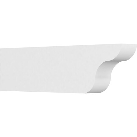 Ekena Millwork Standard Carmel Architectural Grade PVC Rafter Tail, 5"W X 10"H X 36"L RFTP05X10X36CAR